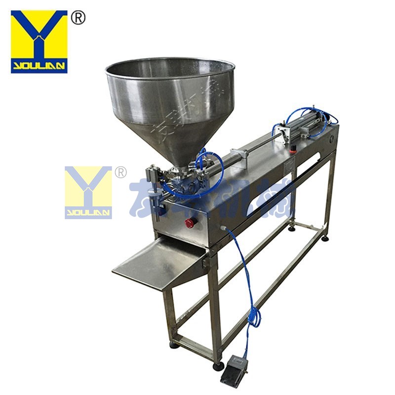 G1HGD Semi-automatic Liquid & Paste Filling Machine(Simple Frame)