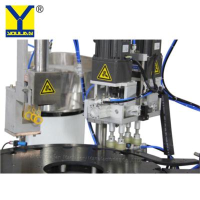 全自动整体式气泡水液体灌装旋盖贴标机