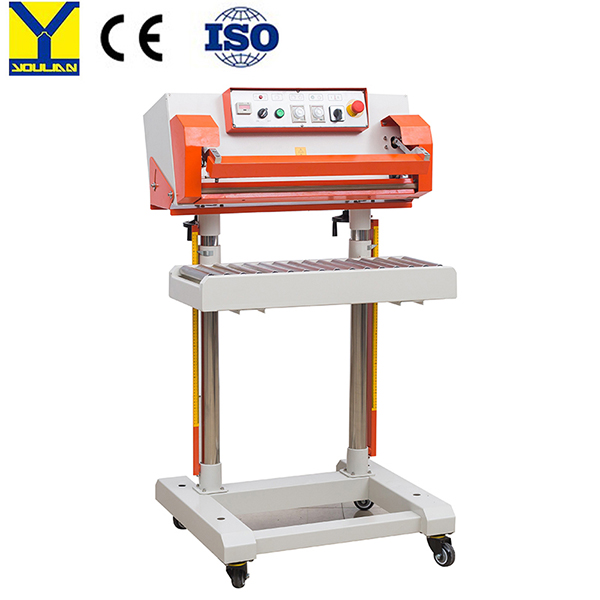  QLF700A Pneumatic plastic bag Sealer rice / grain bag sealing machine