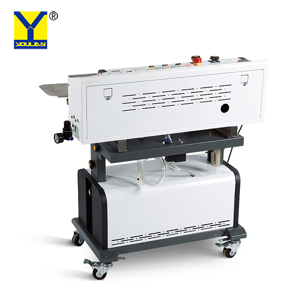 LF1080B Continuous air Suction /Gas Flushing band Sealing Machin/Vacuum Sealer