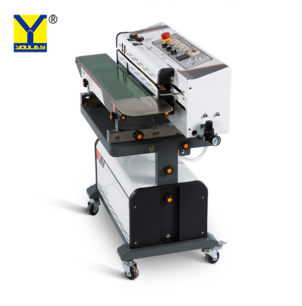LF1080B Continuous air Suction /Gas Flushing band Sealing Machin/Vacuum Sealer