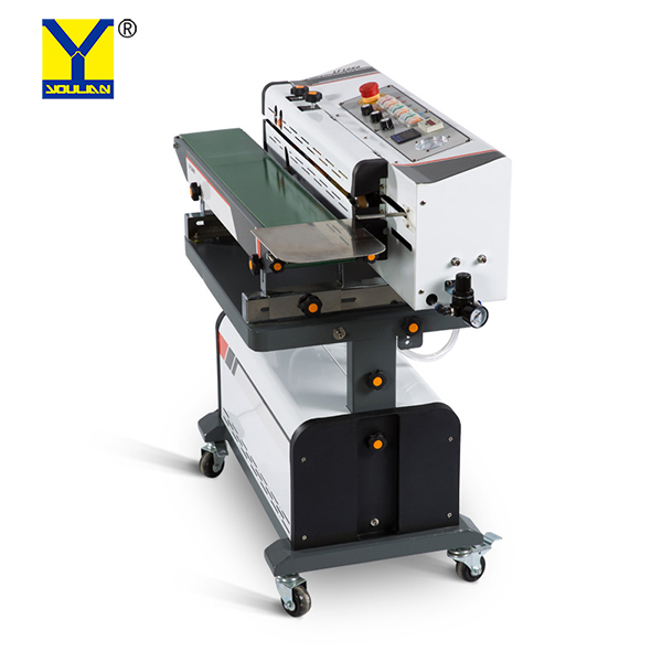 LF1080B Continuous air Suction /Gas Flushing band Sealing Machin/Vacuum Sealer