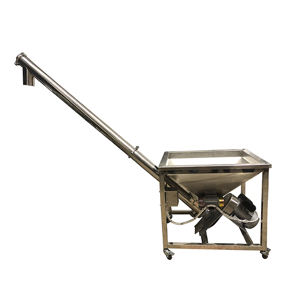 DS-3 Powder Screw Feeding Vibrating Hopper Inclined Conveyor machine Auger Feeder