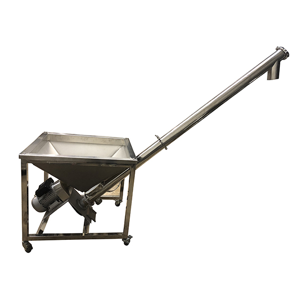 DS-3 Powder Screw Feeding Vibrating Hopper Inclined Conveyor machine Auger Feeder