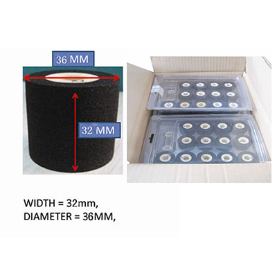 MY-380F Hot Ink roller for solid ink wheel coding machine 36*32mm 1.4